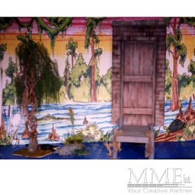 Swamp Shack Scene Backdropv