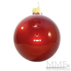 Oversized Shiny Christmas Ball Ornament