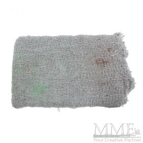 Gauze glows under black light