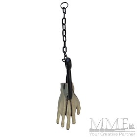 Severed Hand on a Meat Hook