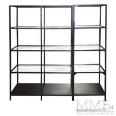Black Glass Back Bar