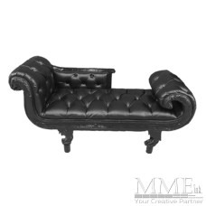 Black Leather Sled