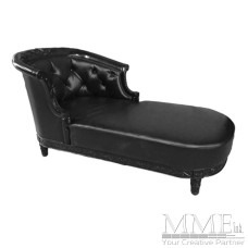 Black Round Tufted Sofa