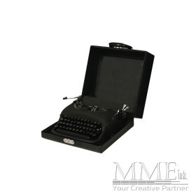 Black Vintage Typewriter