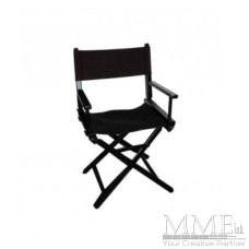 Black Wood Director Chair