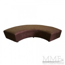 Chocolate Suede C Bench