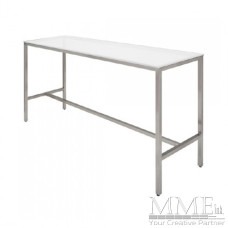 Chrome Communal Table