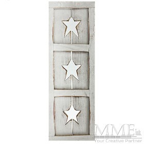Decorative Board with Star Pattern