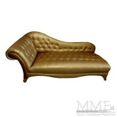 Gold Chaise Lounge