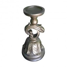 Medium Gold Pillar Candle Holder