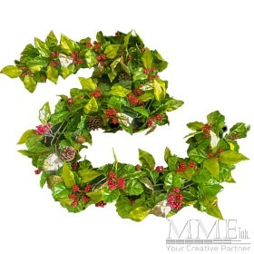 Green Holiday Garland