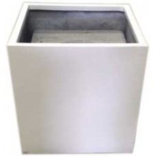 White Planter Box