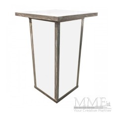Lucite High Boy With Top