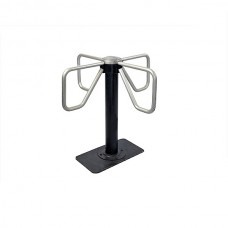 Turnstile Silver & Black