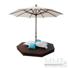 Palato Bed & Umbrella