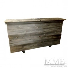 Portable Salvaged Wood Bar