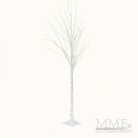 Pre Lit White Birch Wood Trees