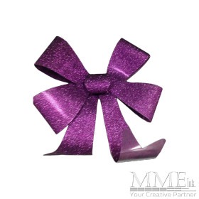 Large Purple Glitter Bow