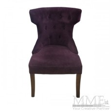 Purple Velvet Chair