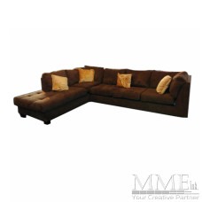Ultra Suede 3 Piece Couch Set