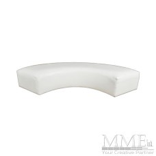 White "C" Bench
