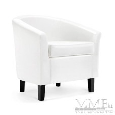White Cosmo Club Chair
