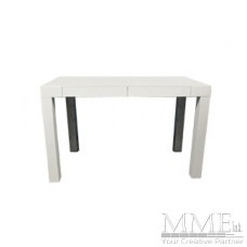 White Deluxe Desk with Drawers