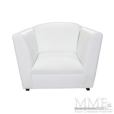 White Lounge Chair