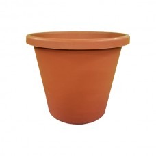 Terracotta Colored Flower Pot